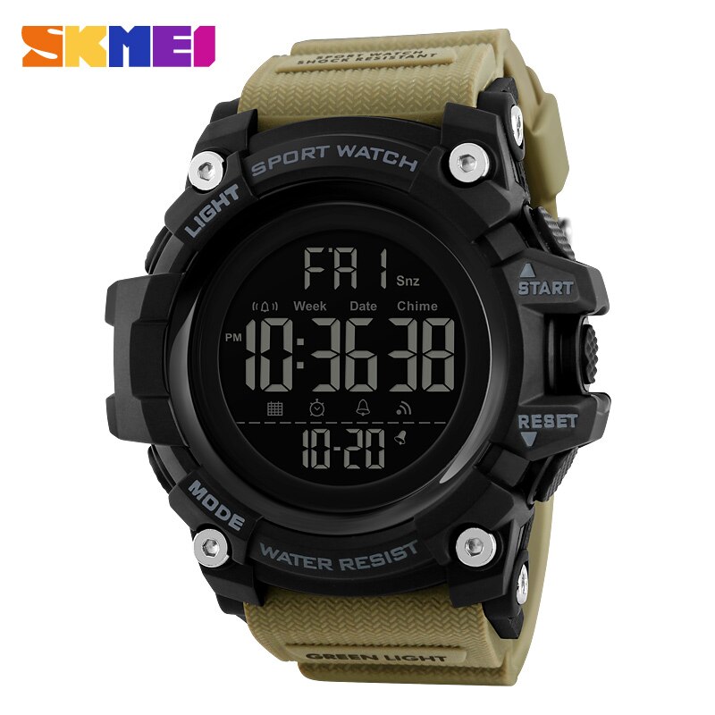 Skmei 1384 Black-Military Wrisband