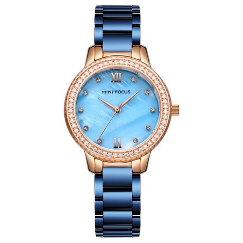 Mini Focus MF0226L Blue-Gold Diamonds