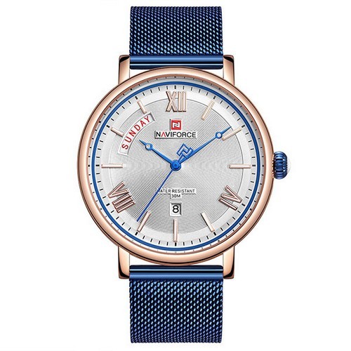 Naviforce NF3006 Blue-Cuprum-White