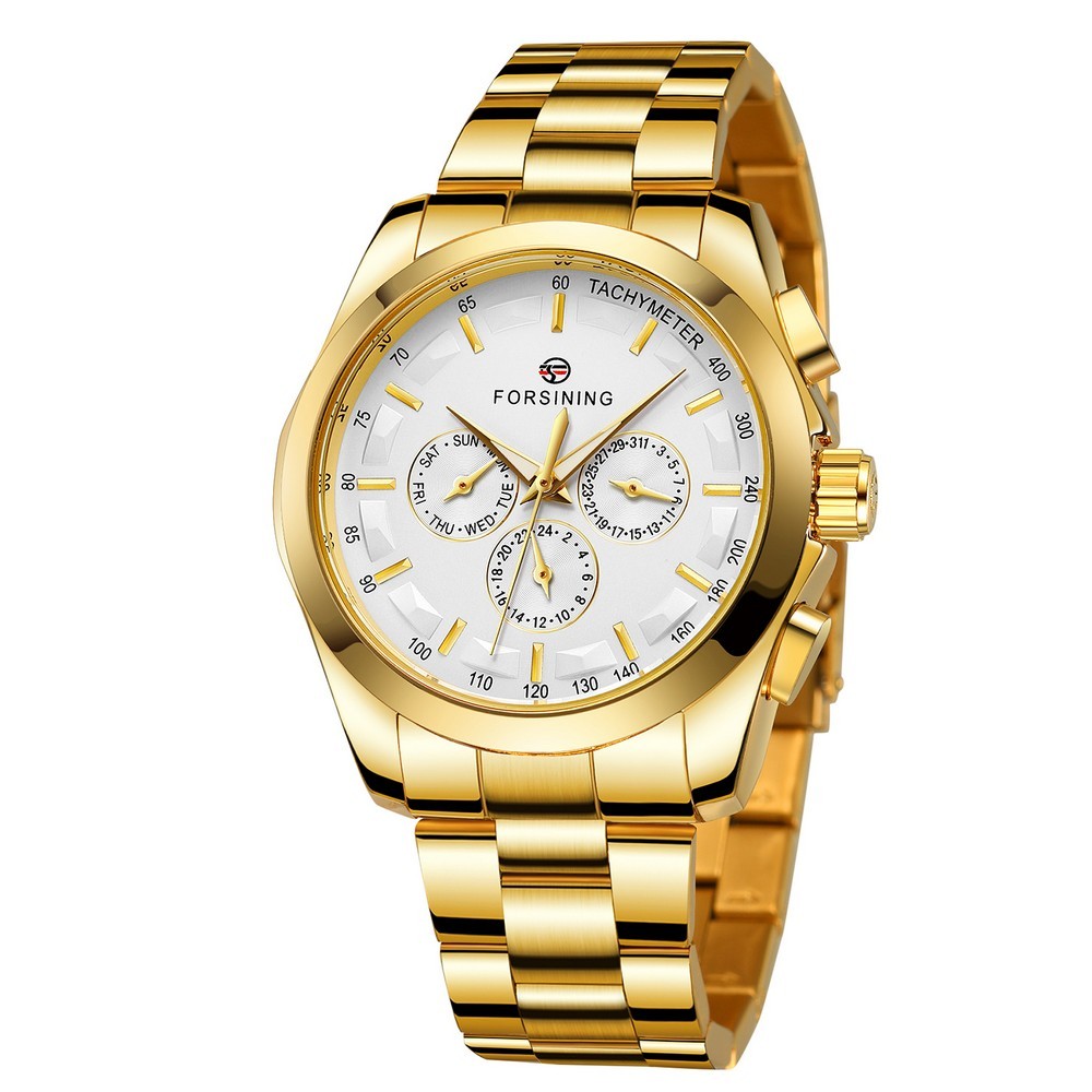 Forsining S899 Gold-White