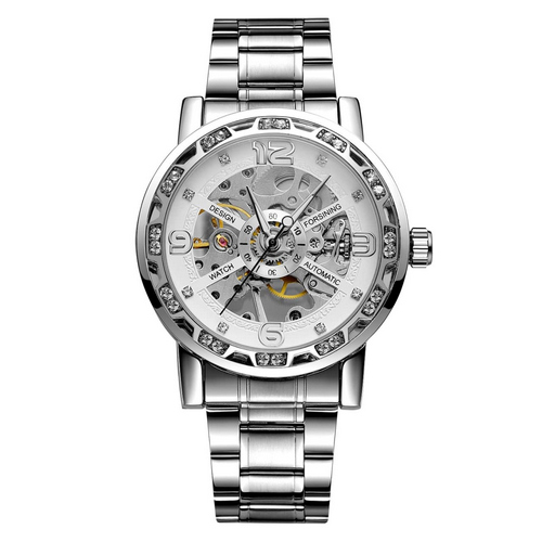 Forsining S1201 Silver-White